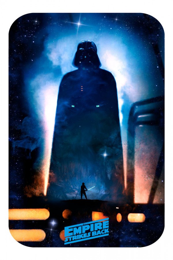 Dark Night - Limited Edition Star Wars Artwork by SimonZ, inspired by The Empire Strikes Back